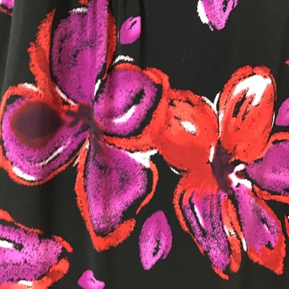 Allen B by Allen Schwartz Floral Print Maxi Dress - Picture 10 of 11